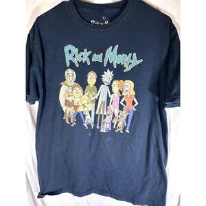 Rick and Morty Mens Graphic T-Shirt, Size L